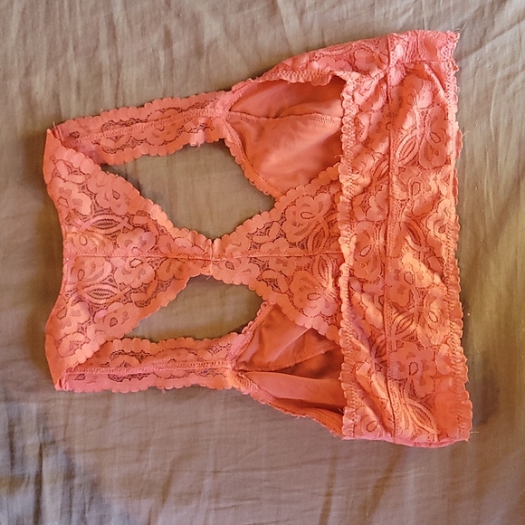 Intimately Free People bralette pinkish orange size small - Picture 3 of 3